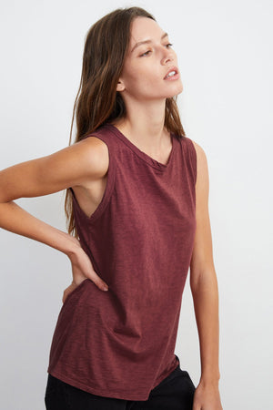 TAURUS COTTON SLUB TANK - Velvet Staging 2.0