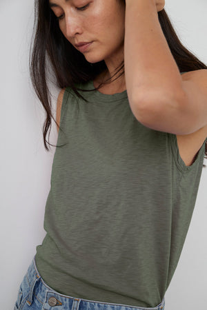 TAURUS COTTON SLUB TANK - Velvet Staging 2.0