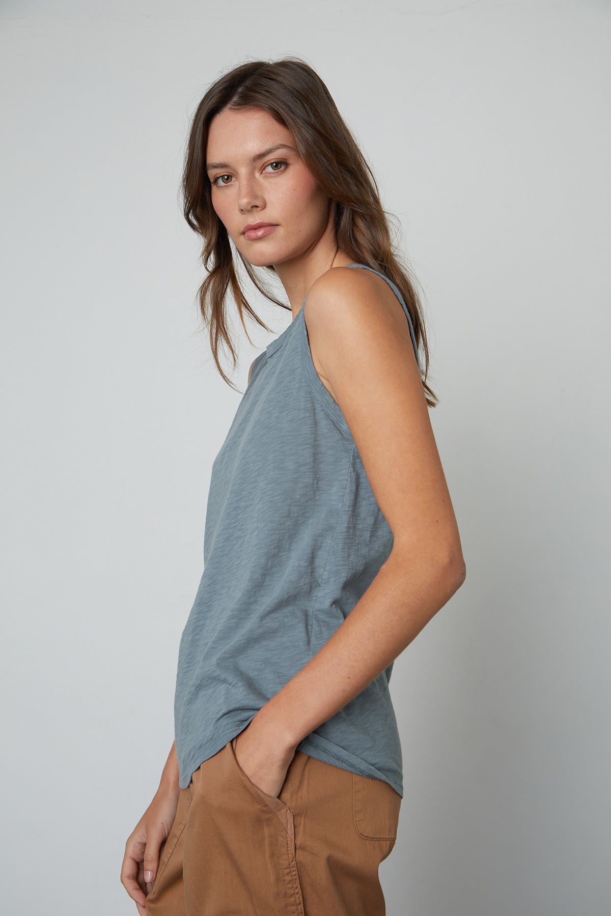   TAURUS COTTON SLUB TANK - Velvet Staging 2.0 