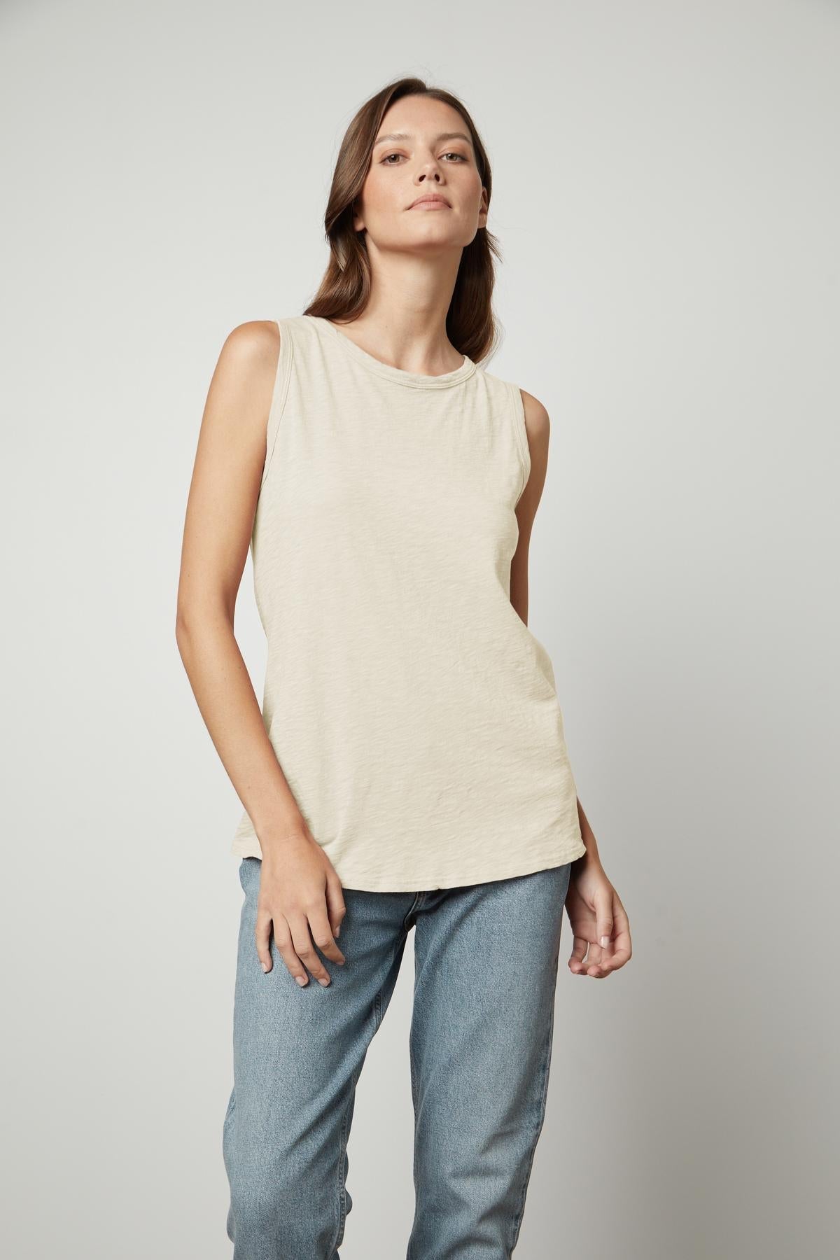   TAURUS COTTON SLUB TANK - Velvet Staging 2.0 