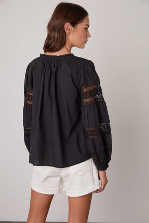 TAYLER COTTON LACE BOHO TOP - Velvet Staging 2.0