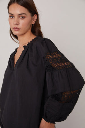 TAYLER COTTON LACE BOHO TOP - Velvet Staging 2.0