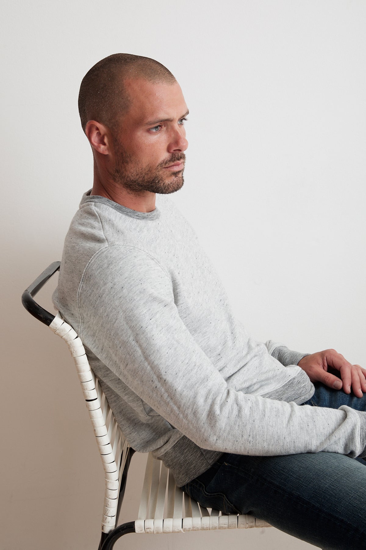 TEDDIE FRENCH TERRY SWEATSHIRT - Velvet Staging 2.0