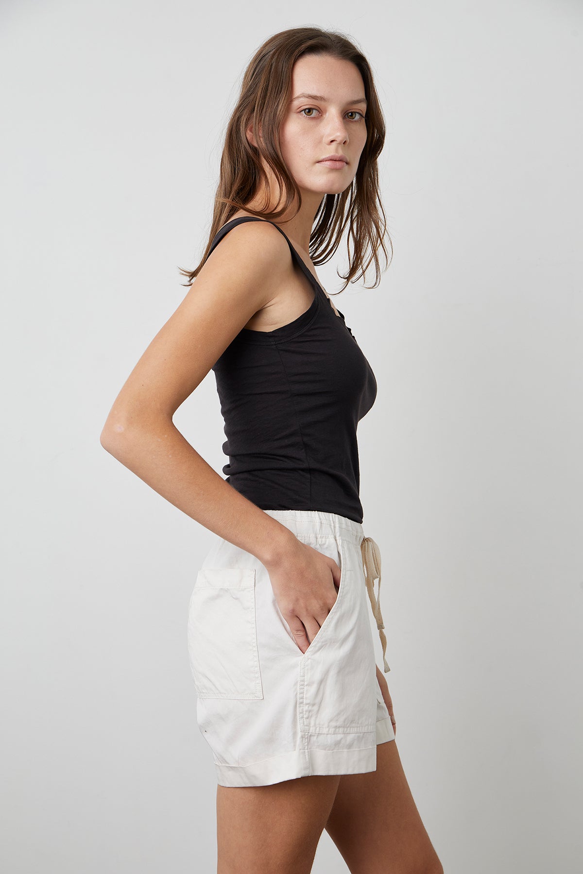 TENLEY DRAWSTRING SHORT - Velvet Staging 2.0