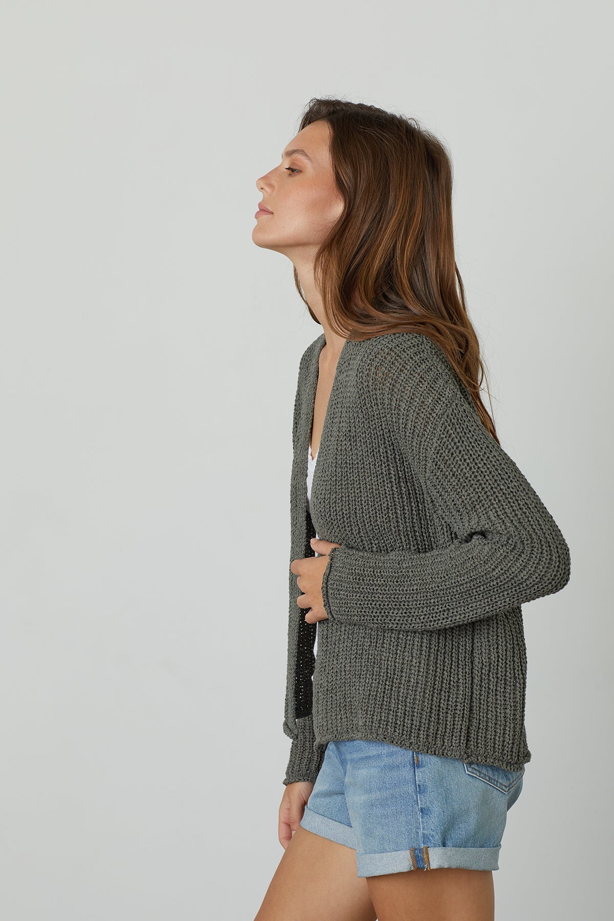 TERRAH OPEN FRONT CARDIGAN - Velvet Staging 2.0