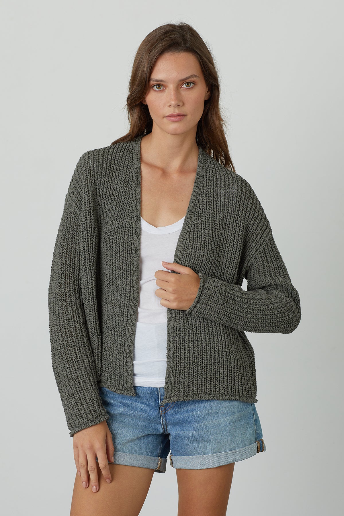 TERRAH OPEN FRONT CARDIGAN - Velvet Staging 2.0