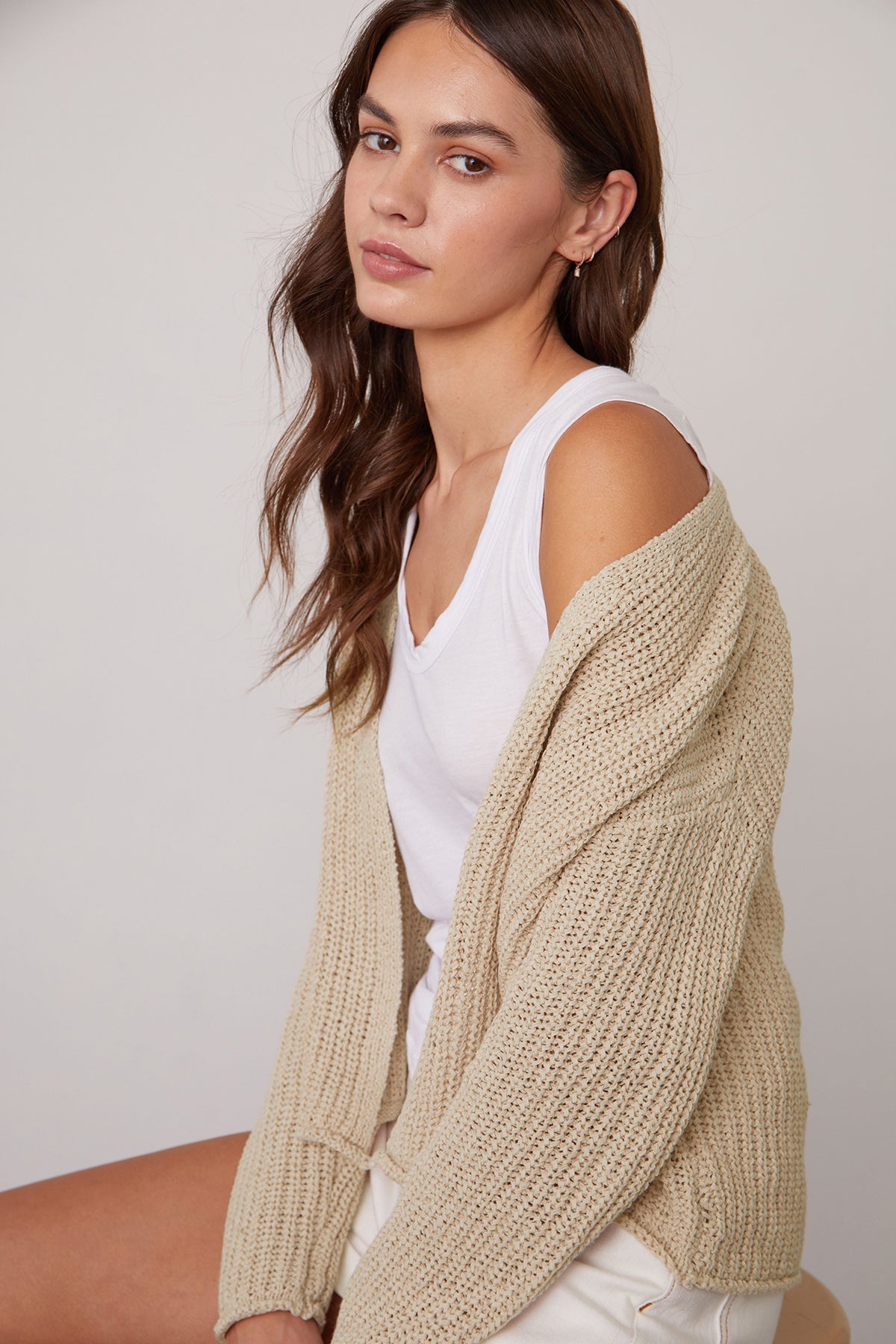 TERRAH OPEN FRONT CARDIGAN - Velvet Staging 2.0