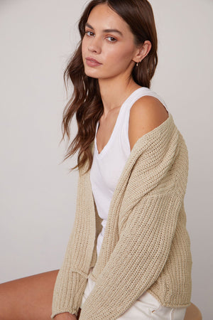 TERRAH OPEN FRONT CARDIGAN - Velvet Staging 2.0