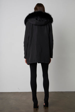 TIFFANY LUX FUR LINED PARKA - Velvet Staging 2.0
