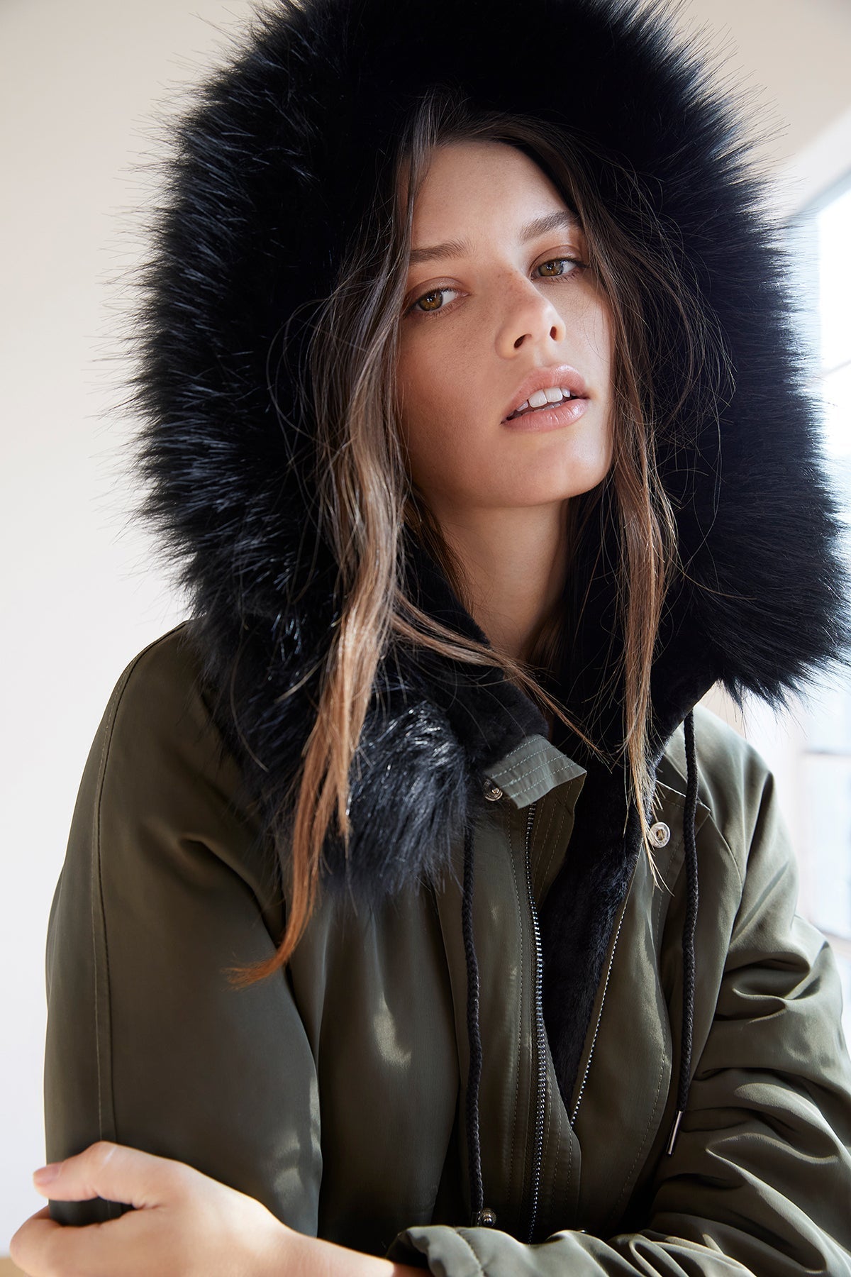 TIFFANY LUX FUR LINED PARKA - Velvet Staging 2.0-26916374741188