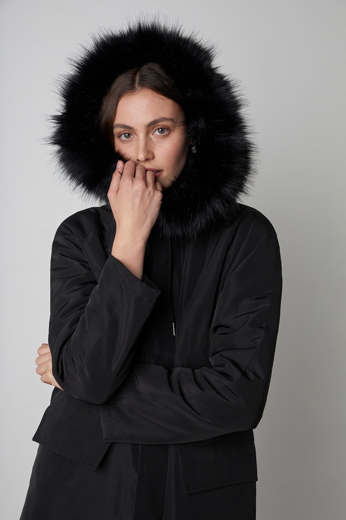 TIFFANY LUX FUR LINED PARKA - Velvet Staging 2.0-26916374413508