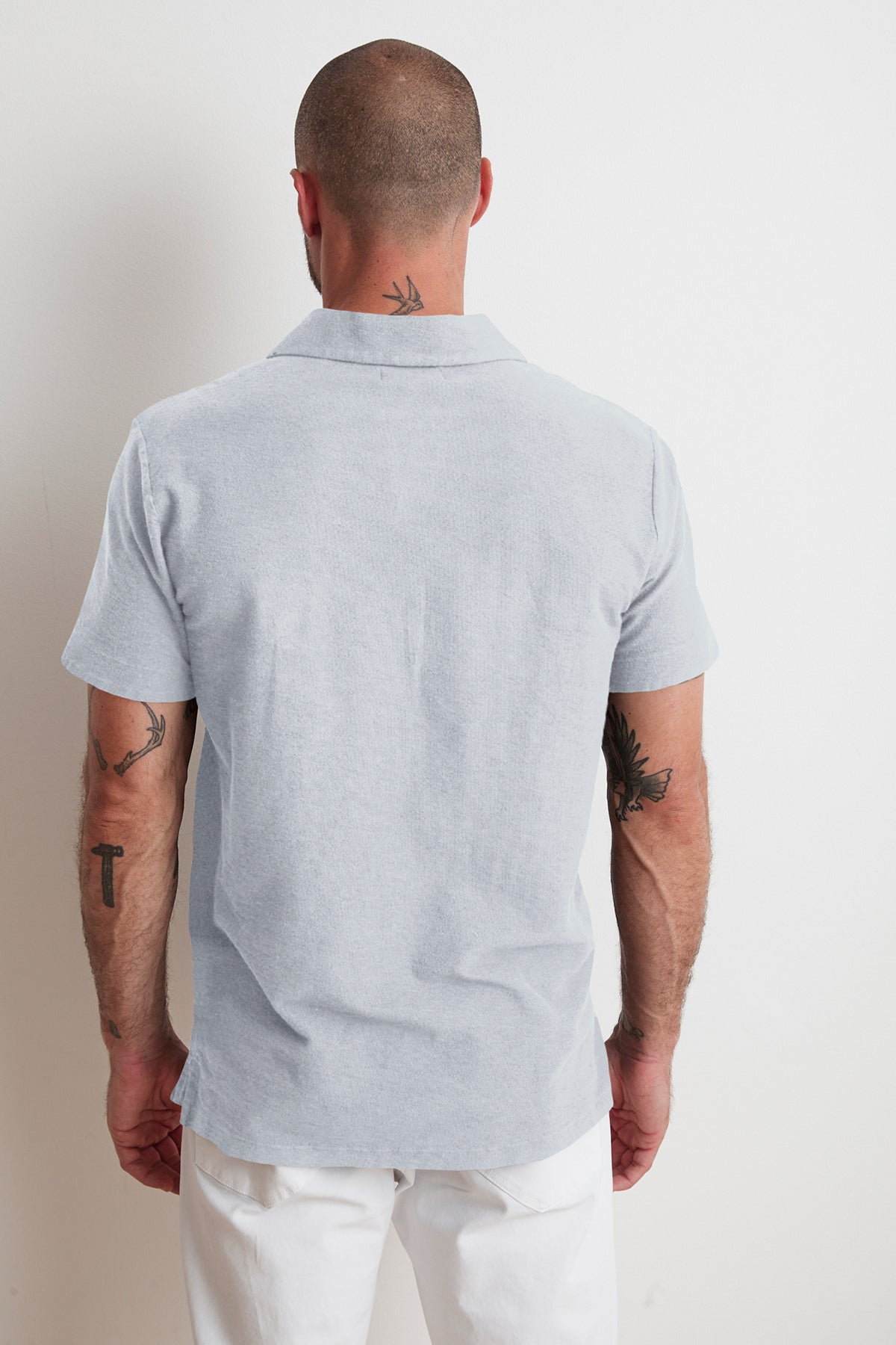 TODD MICRO TERRY POLO - Velvet Staging 2.0