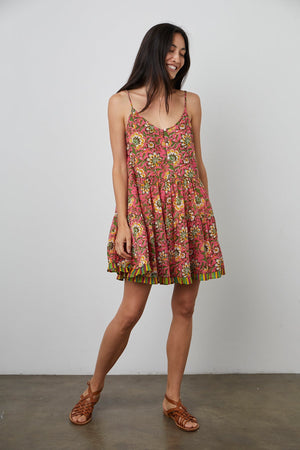 TRACY PRINTED DRESS - Velvet Staging 2.0