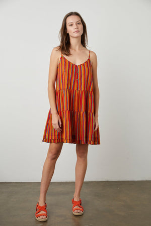 TRACY PRINTED DRESS - Velvet Staging 2.0