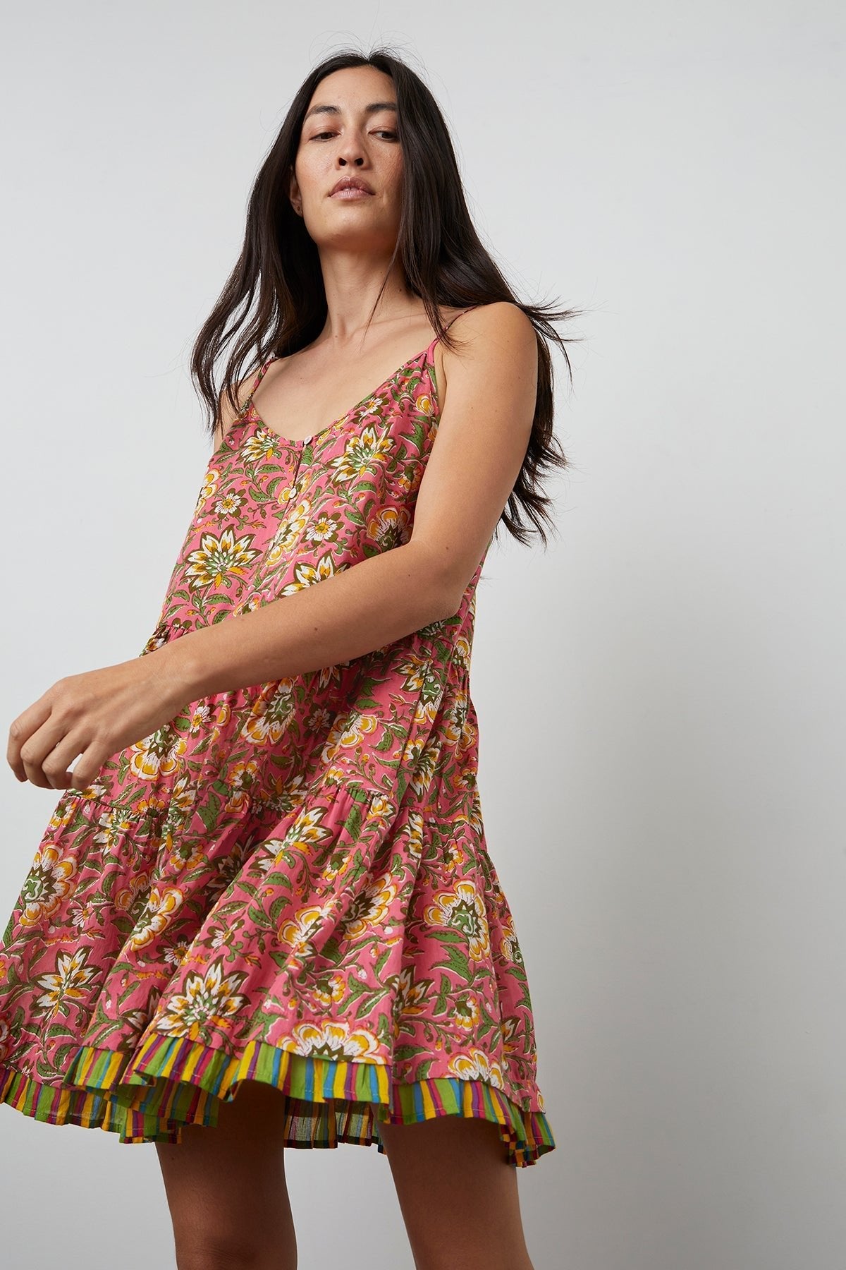 TRACY PRINTED DRESS - Velvet Staging 2.0