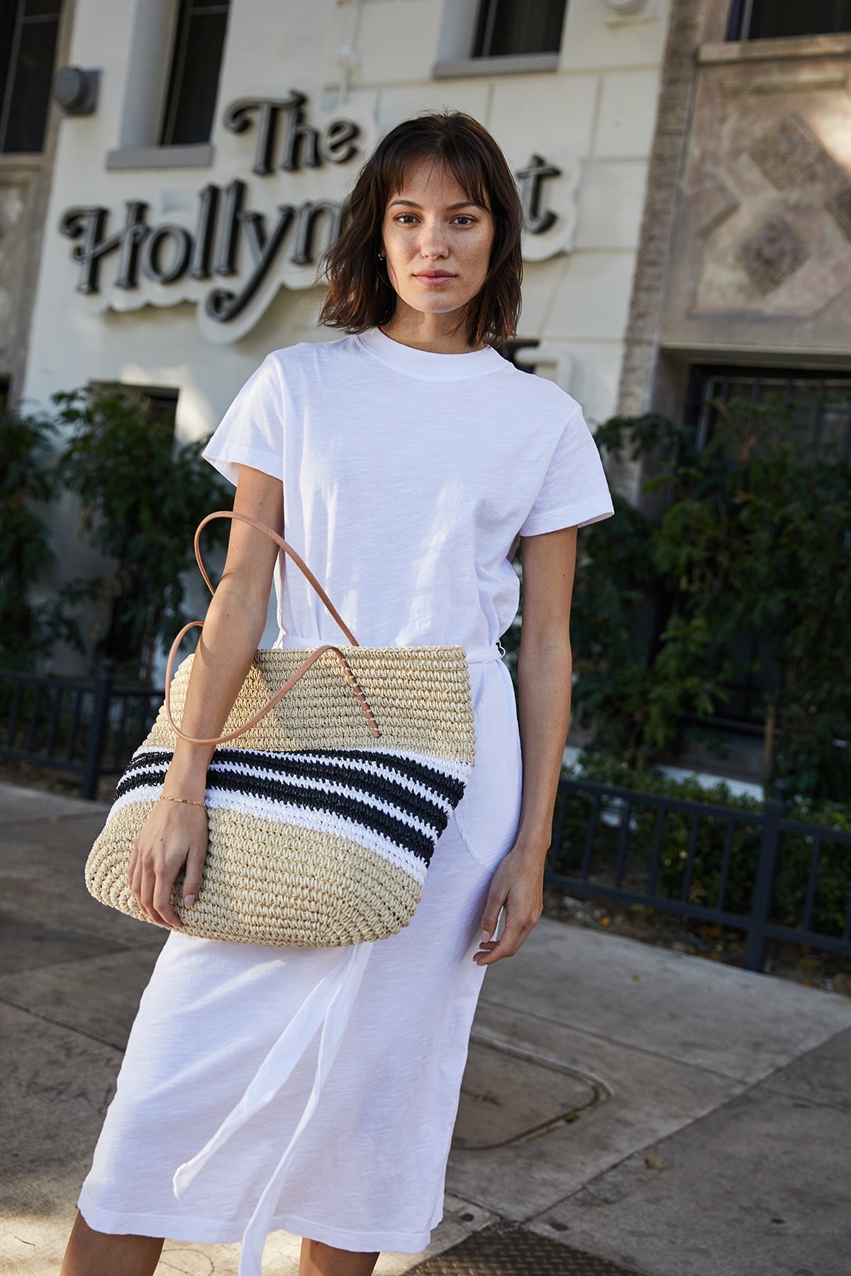 TRIO STRIPE TOTE - Velvet Staging 2.0-26916378149060