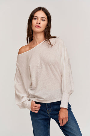 TRISTEN DOLMAN SLEEVE TEE - Velvet Staging 2.0