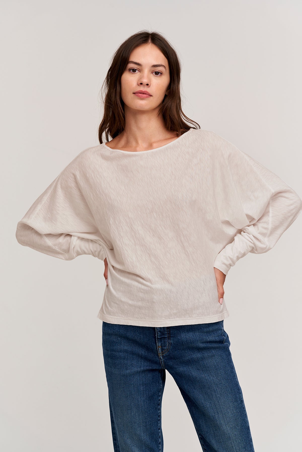 TRISTEN DOLMAN SLEEVE TEE - Velvet Staging 2.0