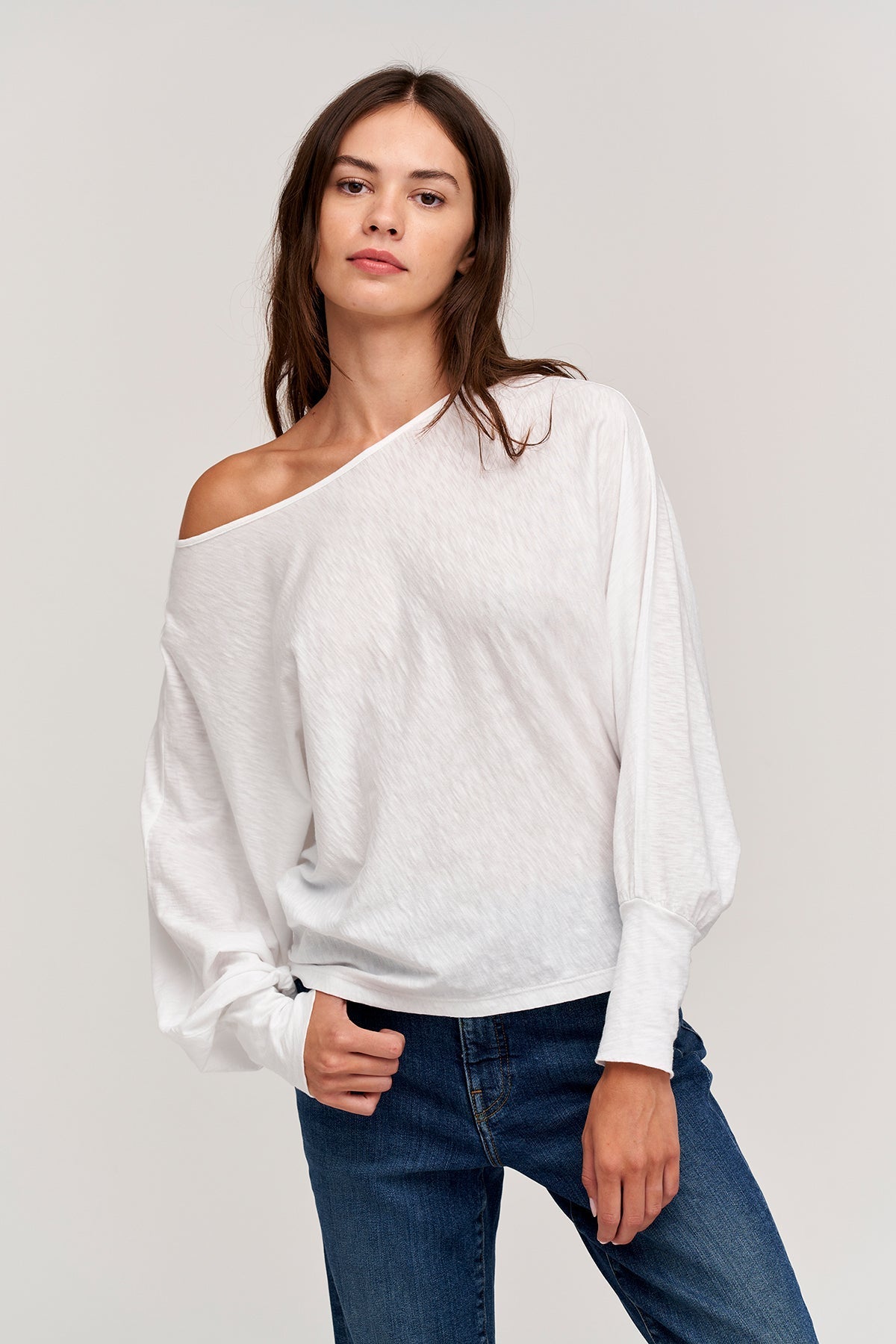 TRISTEN DOLMAN SLEEVE TEE - Velvet Staging 2.0