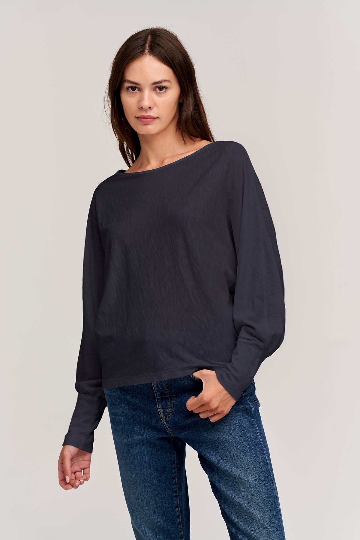 TRISTEN DOLMAN SLEEVE TEE - Velvet Staging 2.0