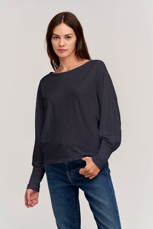 TRISTEN DOLMAN SLEEVE TEE - Velvet Staging 2.0