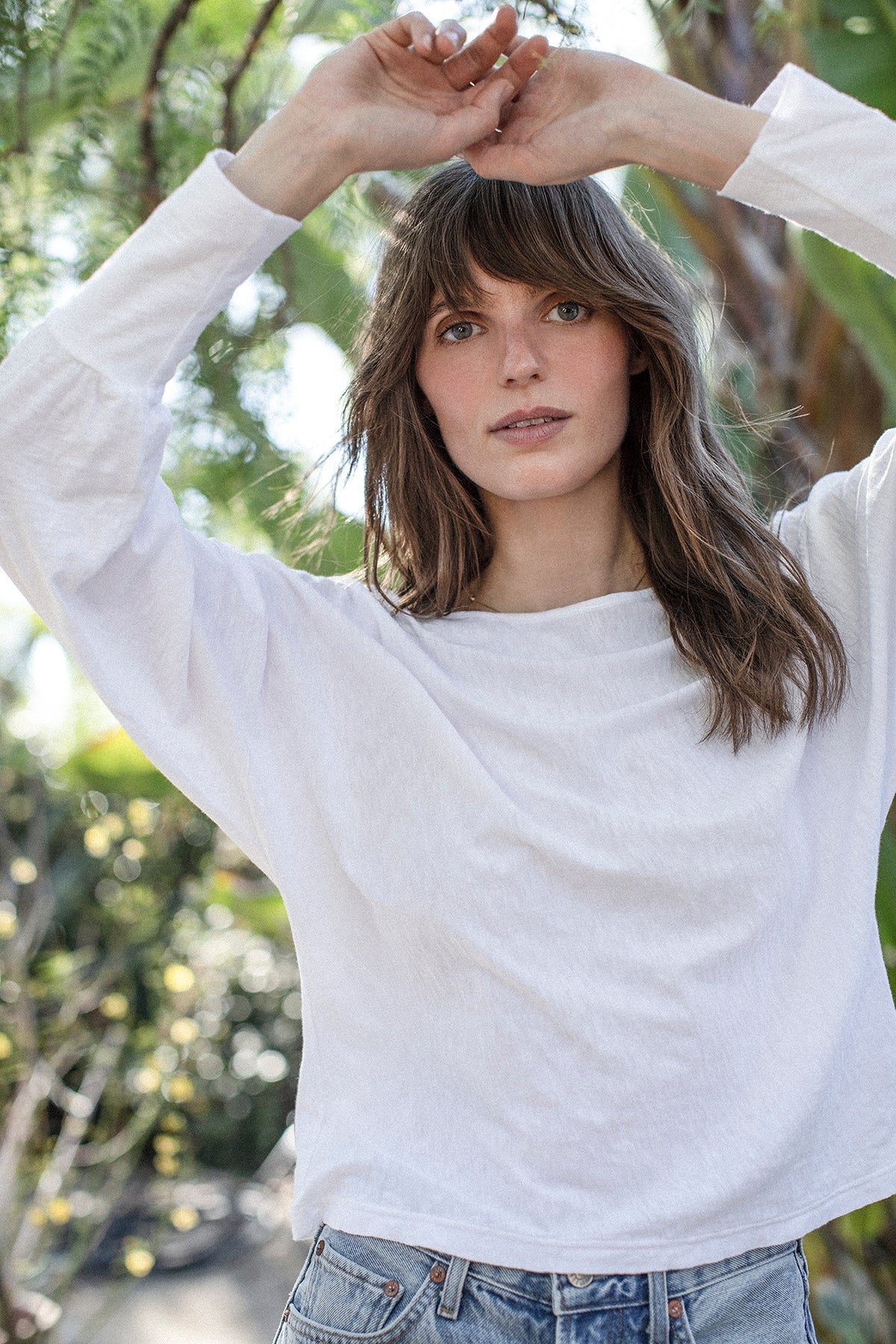 TRISTEN DOLMAN SLEEVE TEE - Velvet Staging 2.0-26916387127492