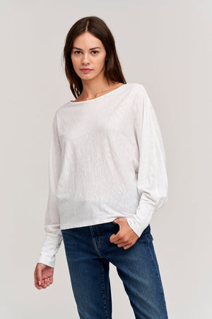 TRISTEN DOLMAN SLEEVE TEE - Velvet Staging 2.0
