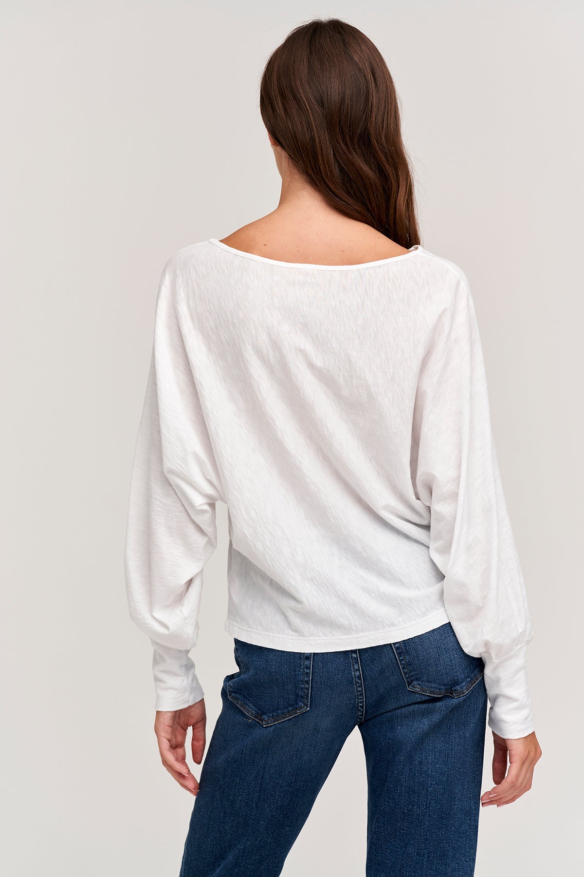 TRISTEN DOLMAN SLEEVE TEE - Velvet Staging 2.0-26916387061956