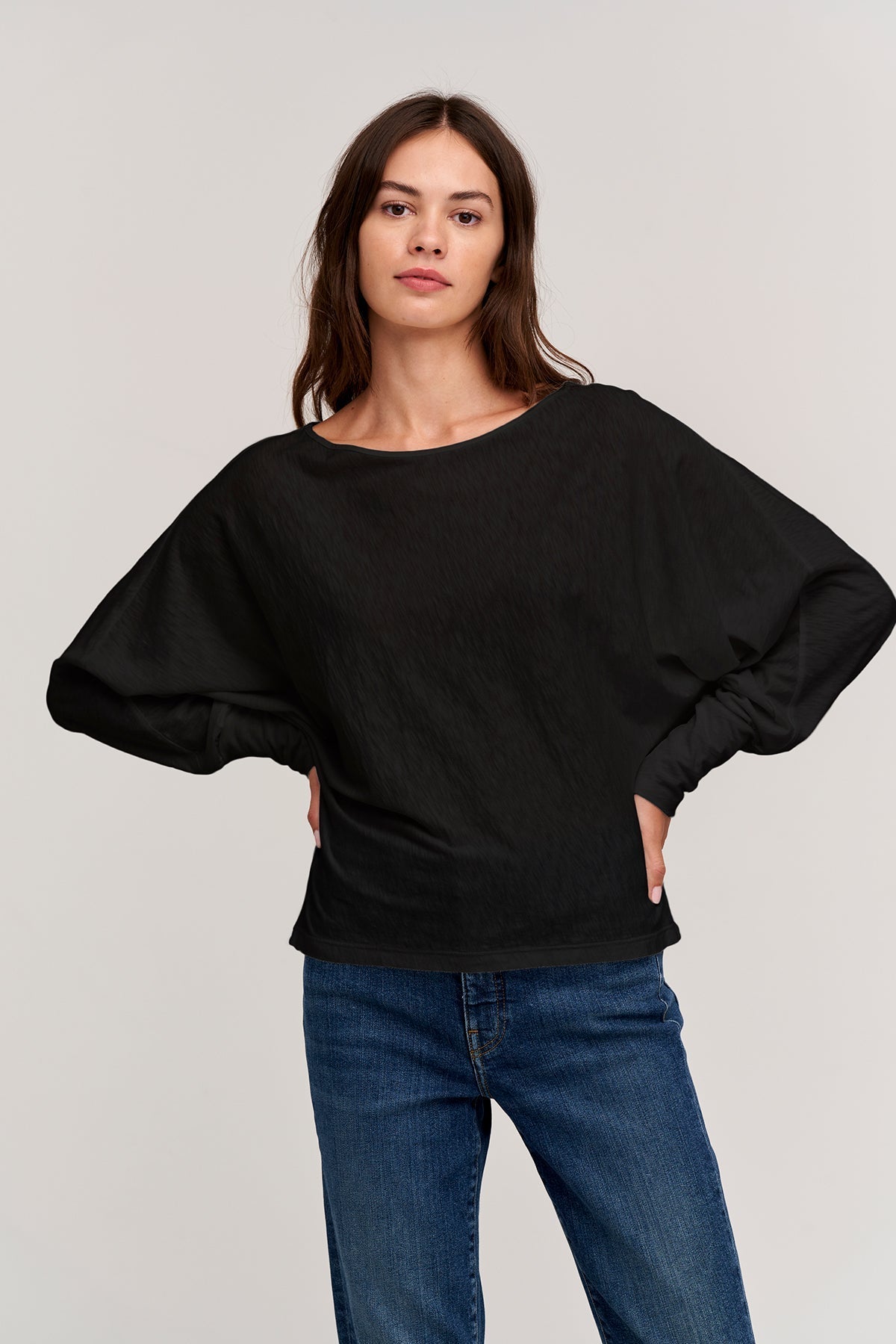 TRISTEN DOLMAN SLEEVE TEE - Velvet Staging 2.0-26916387422404