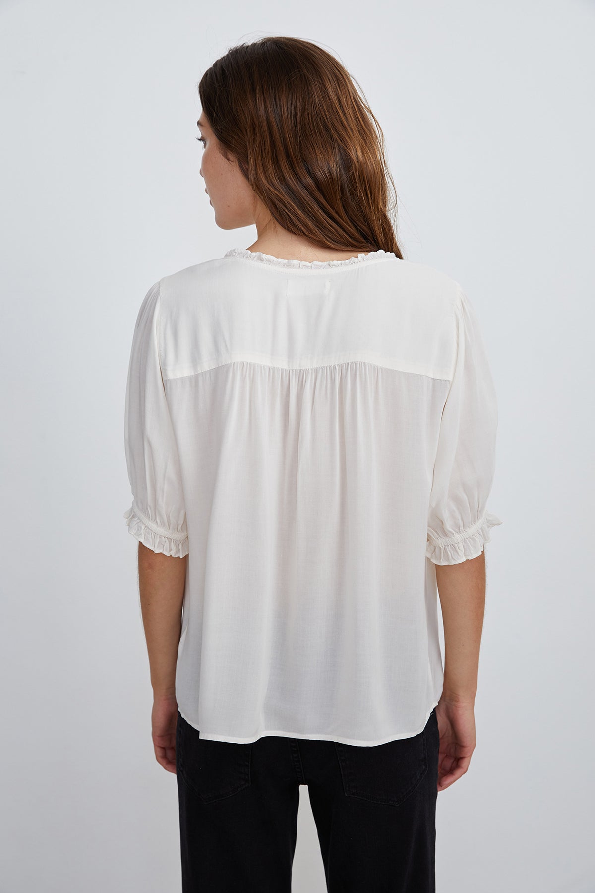 TRIXIE RUFFLED BLOUSE - Velvet Staging 2.0