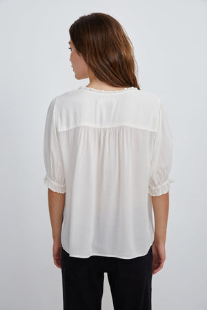 TRIXIE RUFFLED BLOUSE - Velvet Staging 2.0
