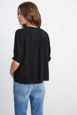 TRIXIE RUFFLED BLOUSE - Velvet Staging 2.0