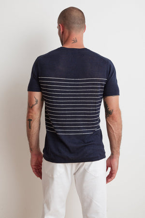 VANCE STRIPE KNIT SHIRT - Velvet Staging 2.0