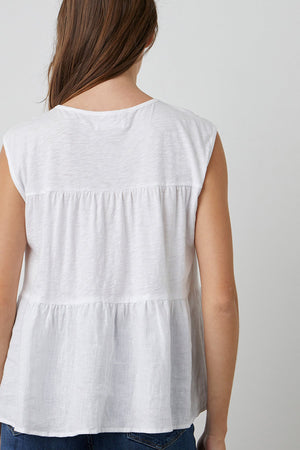 VELLA V-NECK TEE - Velvet Staging 2.0