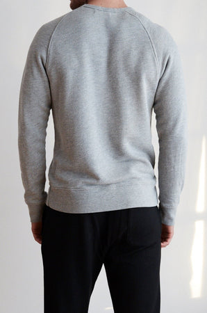 VERN HEATHERED TERRY RAGLAN PULLOVER - Velvet Staging 2.0