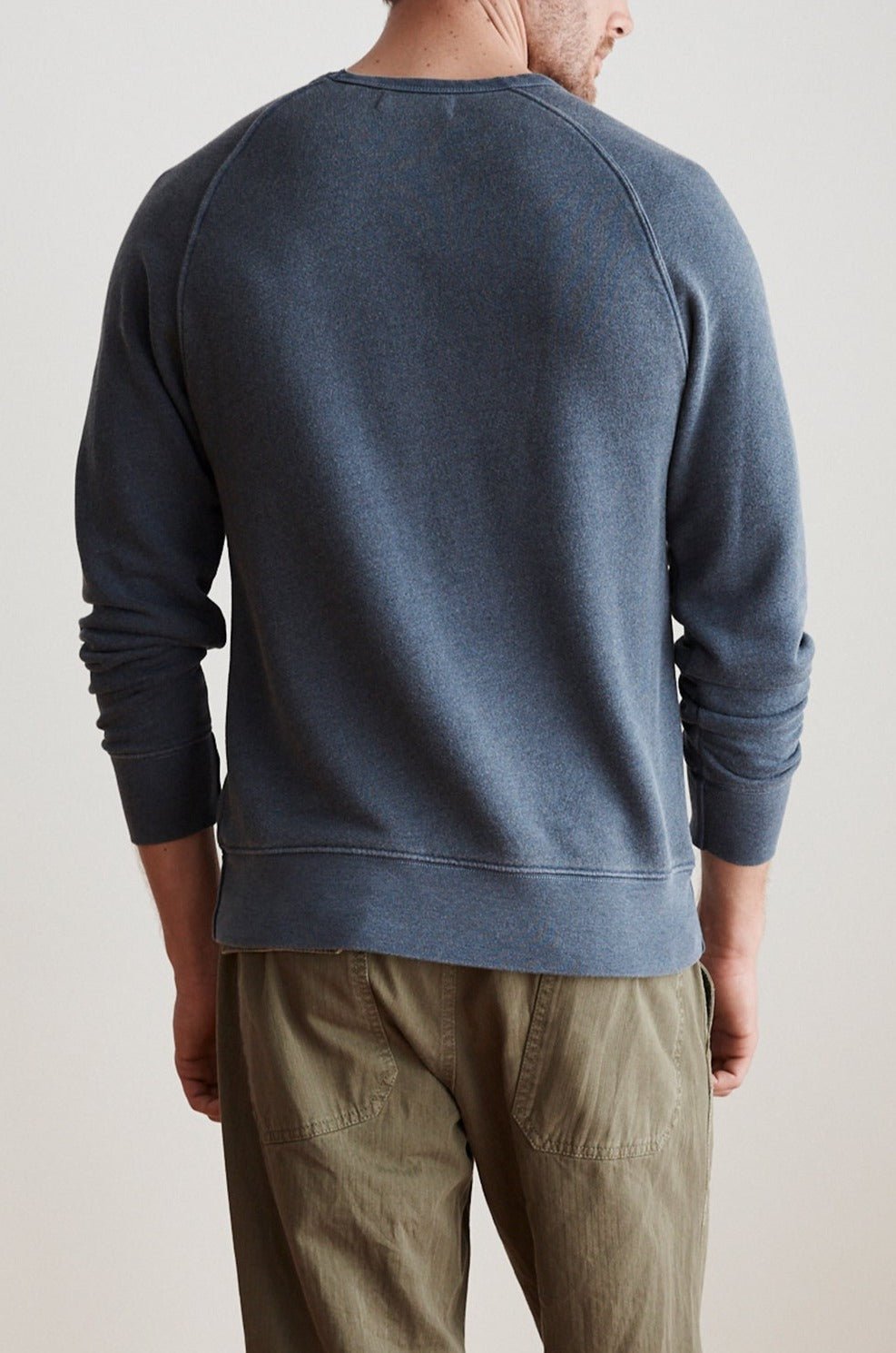 VERN HEATHERED TERRY RAGLAN PULLOVER - Velvet Staging 2.0