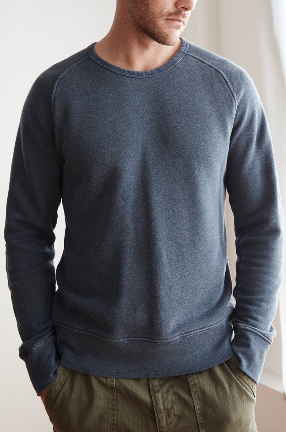 VERN HEATHERED TERRY RAGLAN PULLOVER - Velvet Staging 2.0-26916388438212