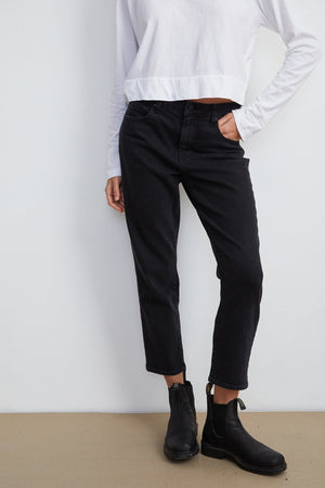 VICTORIA HI RISE STRAIGHT LEG JEAN - Velvet Staging 2.0
