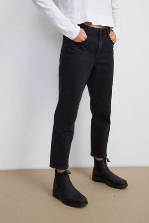 VICTORIA HI RISE STRAIGHT LEG JEAN - Velvet Staging 2.0
