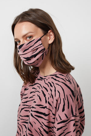 VIENA PRINTED FACE MASK - Velvet Staging 2.0