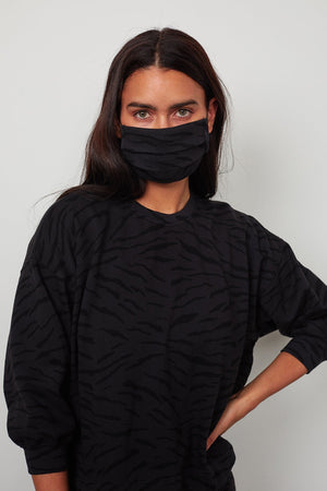 VIENA PRINTED FACE MASK - Velvet Staging 2.0