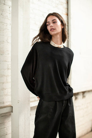 VISTA CREW NECK TOP - Velvet Staging 2.0