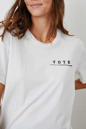 VOTE Unisex Crew Tee - Velvet Staging 2.0