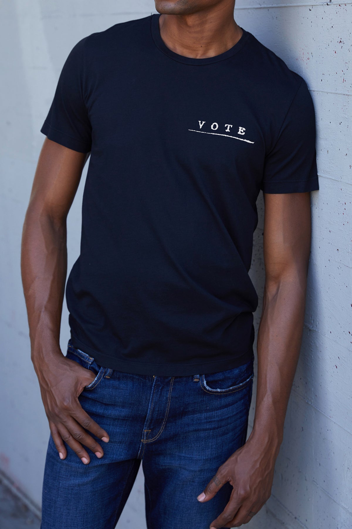 VOTE Unisex Crew Tee - Velvet Staging 2.0-26916398727364
