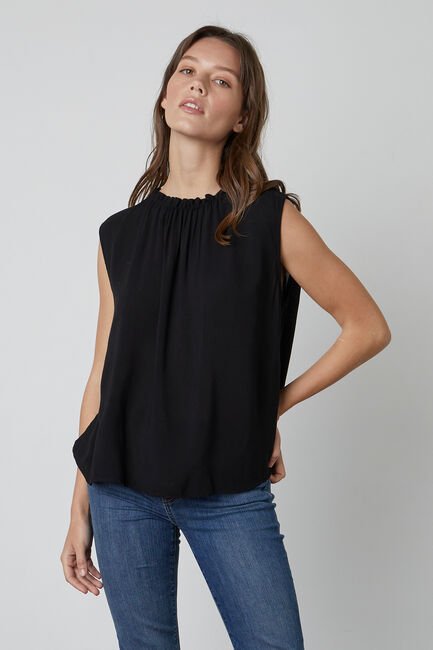 WENNA SLEEVELESS BLOUSE - Velvet Staging 2.0