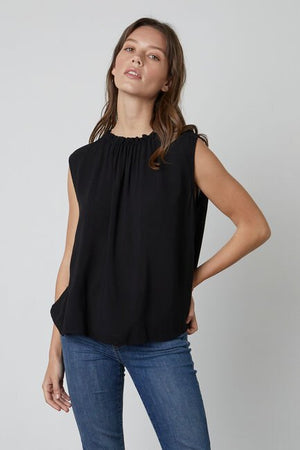 WENNA SLEEVELESS BLOUSE - Velvet Staging 2.0