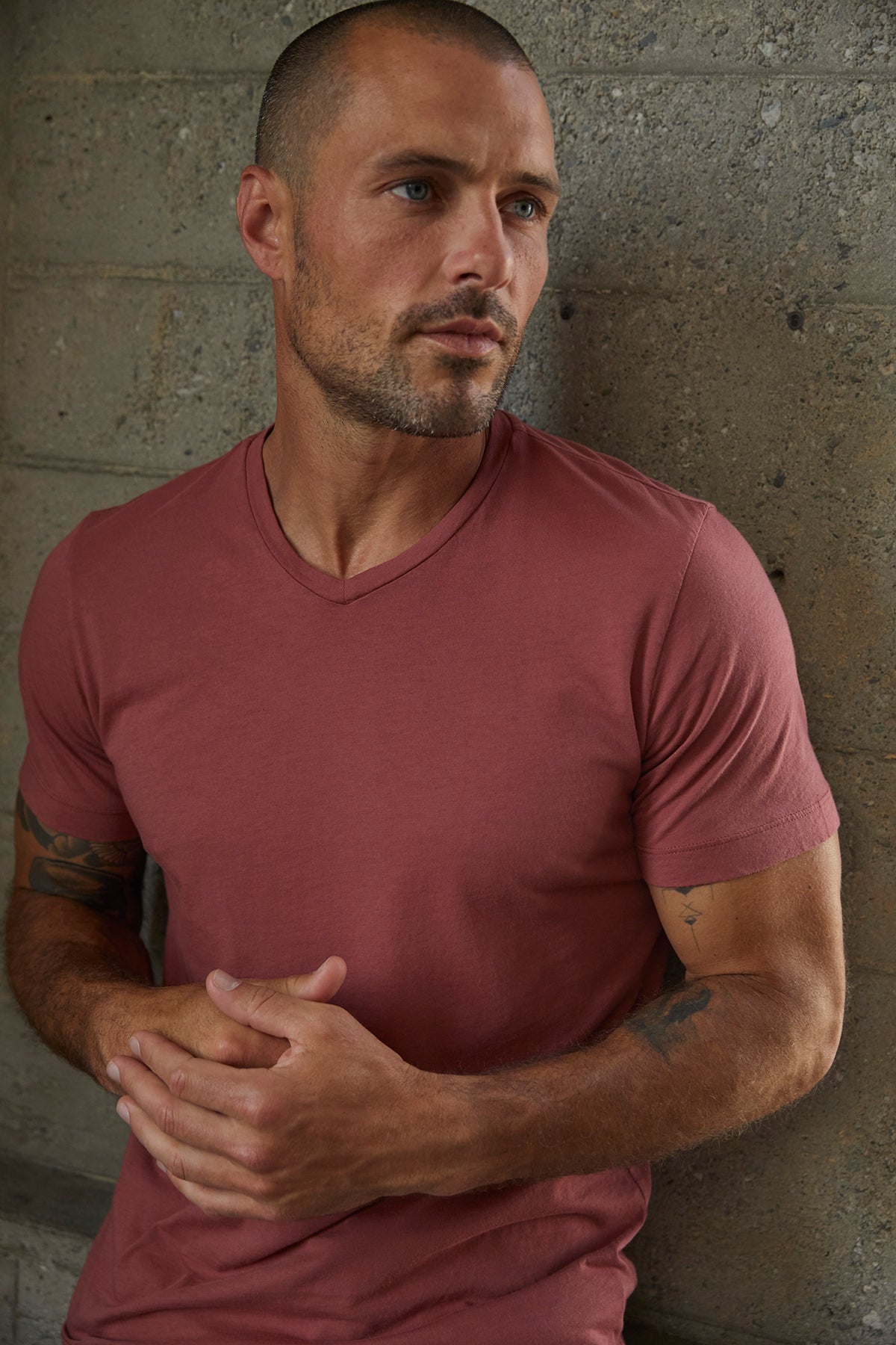 SAMSEN WHISPER CLASSIC TEE Velvet by Graham & Spencer