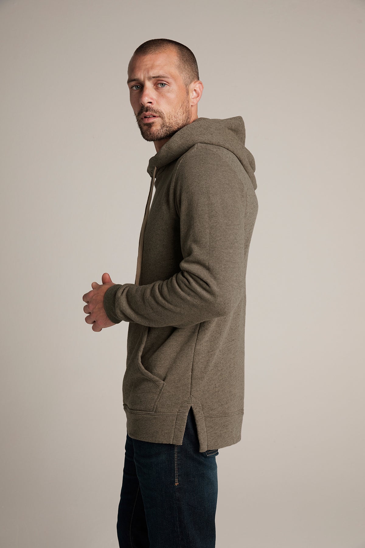 WHITAKER JASPE SHERPA HOODIE - Velvet Staging 2.0