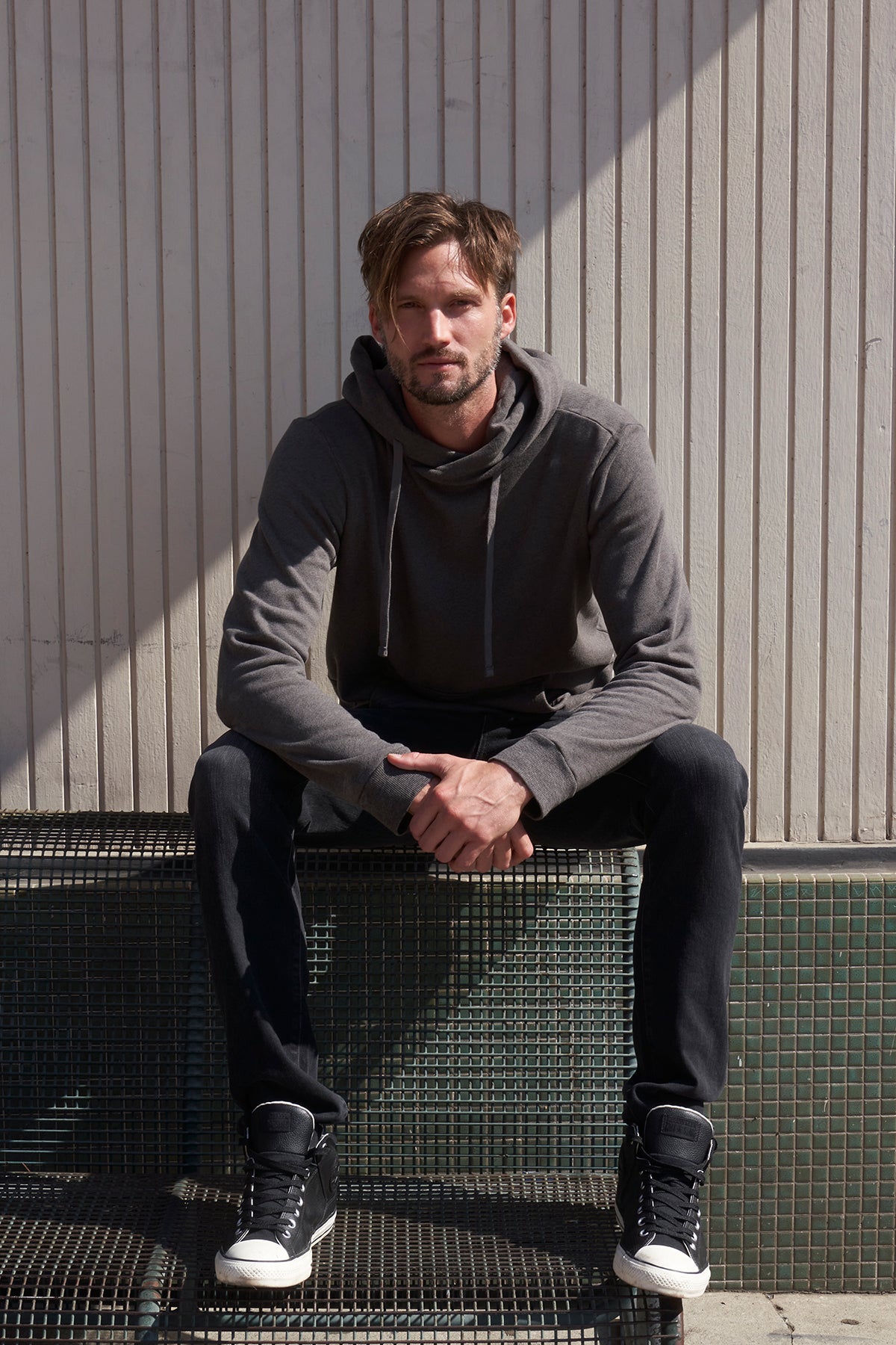 WHITAKER JASPE SHERPA HOODIE - Velvet Staging 2.0