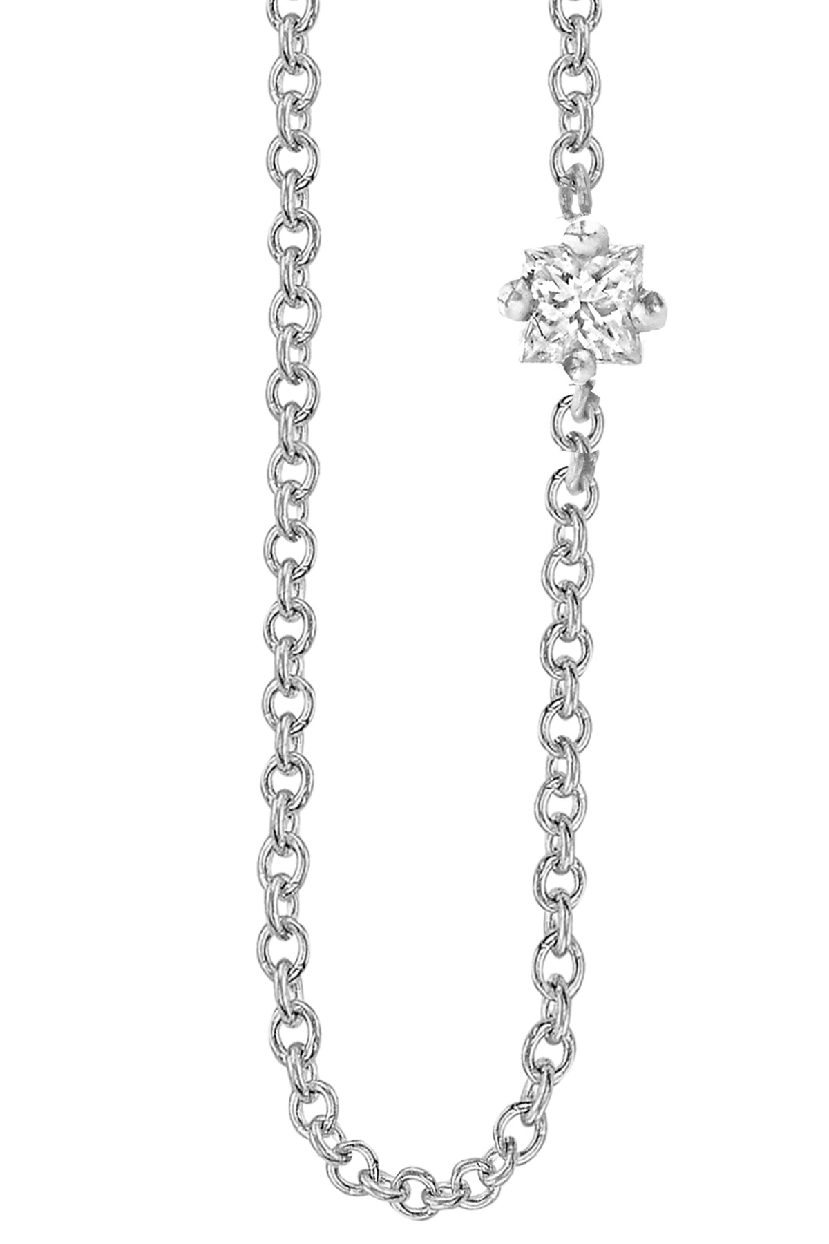 WHITE SAPPHIRE FLOATING NECKLACE BY SLOAN - Velvet Staging 2.0-26916397449412